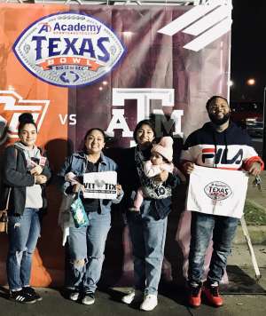 Rose attended 2019 Texas Bowl: Oklahoma State Cowboys vs. Texas A&M Aggies on Dec 27th 2019 via VetTix 