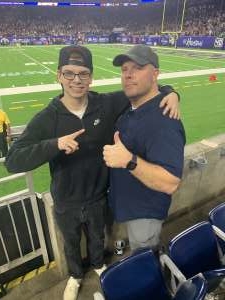 Nathan attended 2019 Texas Bowl: Oklahoma State Cowboys vs. Texas A&M Aggies on Dec 27th 2019 via VetTix 