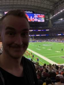 Stephen attended 2019 Texas Bowl: Oklahoma State Cowboys vs. Texas A&M Aggies on Dec 27th 2019 via VetTix 