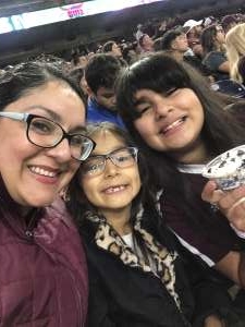 Rosalinda attended 2019 Texas Bowl: Oklahoma State Cowboys vs. Texas A&M Aggies on Dec 27th 2019 via VetTix 