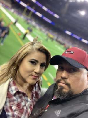Fernando attended 2019 Texas Bowl: Oklahoma State Cowboys vs. Texas A&M Aggies on Dec 27th 2019 via VetTix 