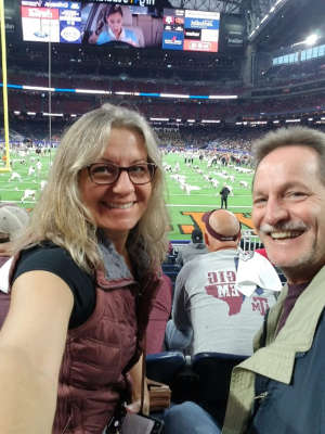 Robert attended 2019 Texas Bowl: Oklahoma State Cowboys vs. Texas A&M Aggies on Dec 27th 2019 via VetTix 