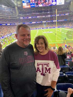 Sherman attended 2019 Texas Bowl: Oklahoma State Cowboys vs. Texas A&M Aggies on Dec 27th 2019 via VetTix 