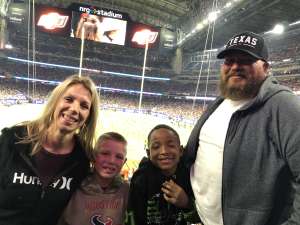 Erin attended 2019 Texas Bowl: Oklahoma State Cowboys vs. Texas A&M Aggies on Dec 27th 2019 via VetTix 