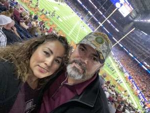 Rosa attended 2019 Texas Bowl: Oklahoma State Cowboys vs. Texas A&M Aggies on Dec 27th 2019 via VetTix 
