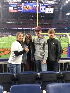 Ryan attended 2019 Texas Bowl: Oklahoma State Cowboys vs. Texas A&M Aggies on Dec 27th 2019 via VetTix 