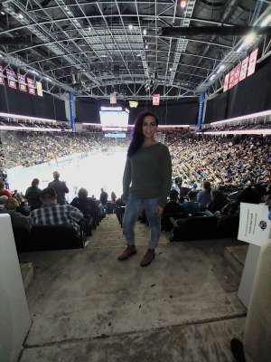 Jessica attended Jacksonville Icemen vs. Orlando Solar Bears - ECHL on Jan 18th 2020 via VetTix 