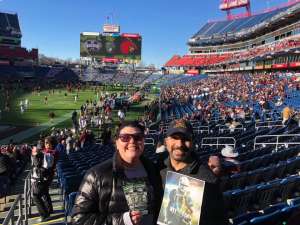 Randolph attended 2019 Franklin American Music City Bowl: Mississippi State vs. Louisville - NCAA Football on Dec 30th 2019 via VetTix 