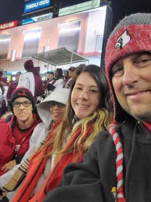 William attended 2019 Franklin American Music City Bowl: Mississippi State vs. Louisville - NCAA Football on Dec 30th 2019 via VetTix 