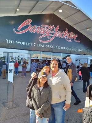 Shelly attended 49th Annual Barrett-Jackson Auction on Jan 11th 2020 via VetTix 