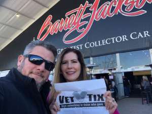 Stacy attended 49th Annual Barrett-Jackson Auction on Jan 11th 2020 via VetTix 
