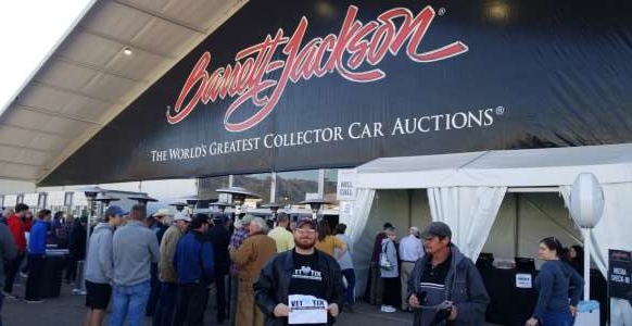 Joseph attended 49th Annual Barrett-Jackson Auction on Jan 12th 2020 via VetTix 