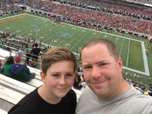 George attended 2019 Camping World Bowl - Notre Dame vs. Iowa State on Dec 28th 2019 via VetTix 