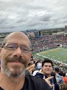 Mark attended 2019 Camping World Bowl - Notre Dame vs. Iowa State on Dec 28th 2019 via VetTix 