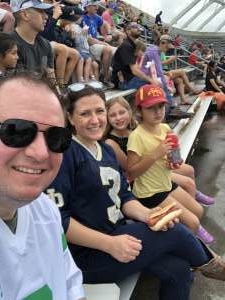 Nathan attended 2019 Camping World Bowl - Notre Dame vs. Iowa State on Dec 28th 2019 via VetTix 
