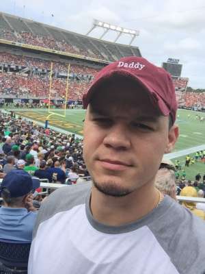 Johnny attended 2019 Camping World Bowl - Notre Dame vs. Iowa State on Dec 28th 2019 via VetTix 