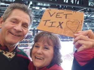 Larry attended Arizona Coyotes vs. Anaheim Ducks - NHL on Jan 2nd 2020 via VetTix 
