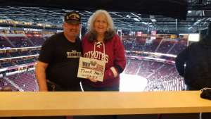 Marion attended Arizona Coyotes vs. Anaheim Ducks - NHL on Jan 2nd 2020 via VetTix 