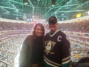 John attended Anaheim Ducks vs. Nashville Predators - NHL on Jan 5th 2020 via VetTix 