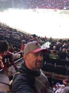 Brian attended Arizona Coyotes vs. San Jose Sharks - NHL on Jan 14th 2020 via VetTix 