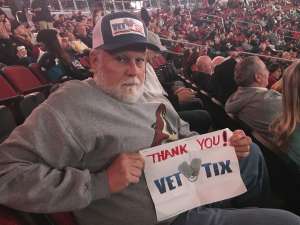 Donald attended Arizona Coyotes vs. San Jose Sharks - NHL on Jan 14th 2020 via VetTix 