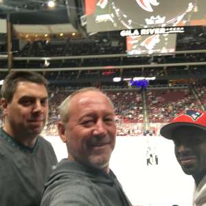 Ron attended Arizona Coyotes vs. San Jose Sharks - NHL on Jan 14th 2020 via VetTix 