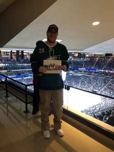 MATTHEW attended Arizona Coyotes vs. San Jose Sharks - NHL on Jan 14th 2020 via VetTix 