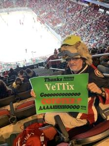 Coyote Joe  attended Arizona Coyotes vs. San Jose Sharks - NHL on Jan 14th 2020 via VetTix 