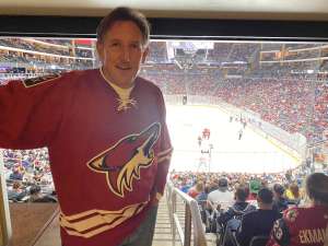 brett attended Arizona Coyotes vs. San Jose Sharks - NHL on Jan 14th 2020 via VetTix 