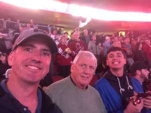 Dave attended Arizona Coyotes vs. San Jose Sharks - NHL on Jan 14th 2020 via VetTix 
