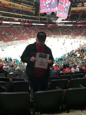 Larry attended Arizona Coyotes vs. San Jose Sharks - NHL on Jan 14th 2020 via VetTix 