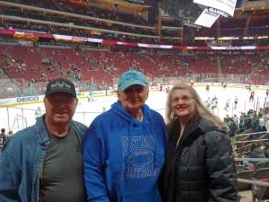 Edward attended Arizona Coyotes vs. San Jose Sharks - NHL on Jan 14th 2020 via VetTix 