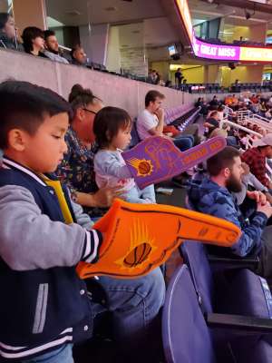 Stella attended Phoenix Suns vs. Sacramento Kings - NBA on Jan 7th 2020 via VetTix 