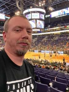 Richard attended Phoenix Suns vs. Sacramento Kings - NBA on Jan 7th 2020 via VetTix 
