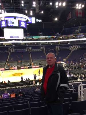 Louis attended Phoenix Suns vs. Sacramento Kings - NBA on Jan 7th 2020 via VetTix 