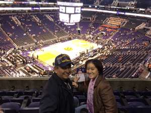 Carlos  attended Phoenix Suns vs. Sacramento Kings - NBA on Jan 7th 2020 via VetTix 