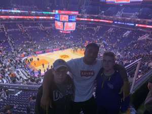 Austin attended Phoenix Suns vs. Sacramento Kings - NBA on Jan 7th 2020 via VetTix 