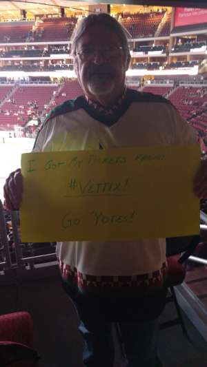 Joel attended Arizona Coyotes vs. Pittsburgh Penguins - NHL on Jan 12th 2020 via VetTix 