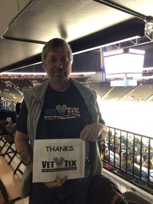 Bruce attended Jacksonville Icemen vs. Adirondack Thunder - ECHL on Feb 15th 2020 via VetTix 