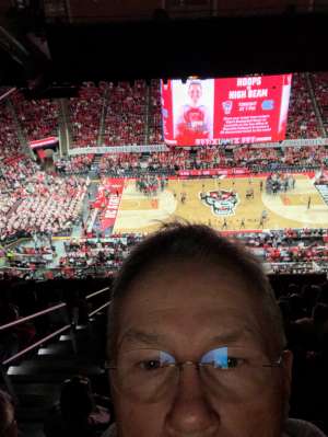 Donnie attended North Carolina State vs. Louisville - NCAA Men's Basketball on Feb 1st 2020 via VetTix 