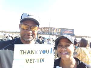 Marvin attended Street Eats Food Truck Festival on Feb 8th 2020 via VetTix 