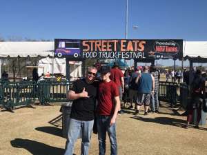 Pete attended Street Eats Food Truck Festival on Feb 8th 2020 via VetTix 