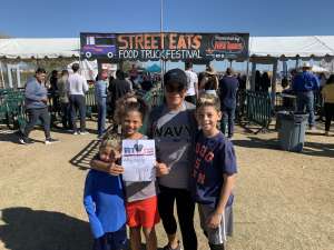 Mary attended Street Eats Food Truck Festival on Feb 8th 2020 via VetTix 