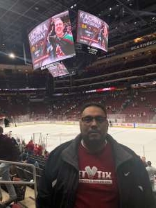 Ramon attended Arizona Coyotes vs. Los Angeles Kings - NHL on Jan 30th 2020 via VetTix 