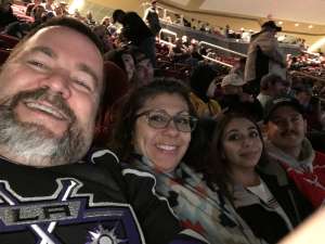 Randy attended Arizona Coyotes vs. Los Angeles Kings - NHL on Jan 30th 2020 via VetTix 