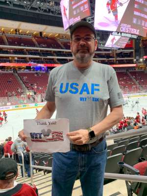 Jeff attended Arizona Coyotes vs. Los Angeles Kings - NHL on Jan 30th 2020 via VetTix 