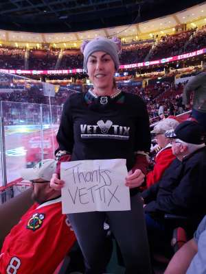 Denise attended Arizona Coyotes vs. Florida Panthers - NHL on Feb 25th 2020 via VetTix 