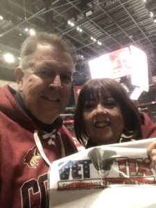 David attended Arizona Coyotes vs. Florida Panthers - NHL on Feb 25th 2020 via VetTix 