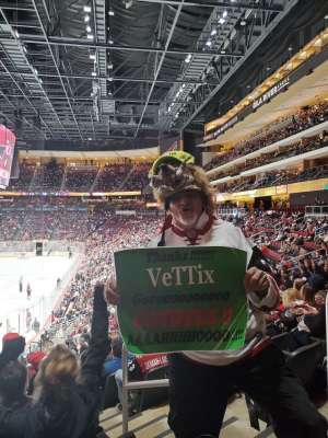Joseph attended Arizona Coyotes vs. Florida Panthers - NHL on Feb 25th 2020 via VetTix 