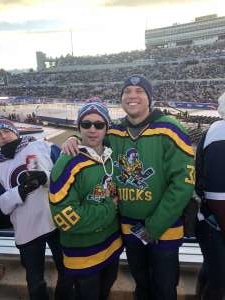 Russell attended 2020 Navy Federal Credit Union NHL Stadium Series - Los Angeles Kings vs. Colorado Avalanche on Feb 15th 2020 via VetTix 
